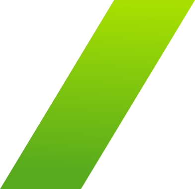 green gradient of a rhombus shape