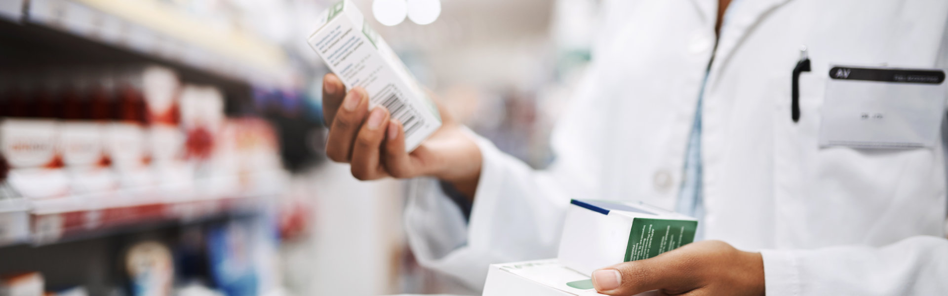 Sometimes you need to combine medicine for maximum effect. Cropped shot of an unrecognizable young female pharmacist working in a pharmacy.